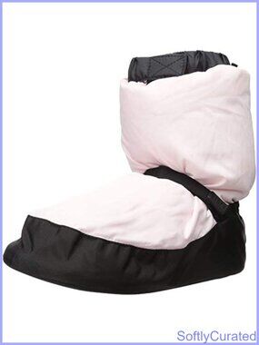 Bloch Warm Up Dance Booties Nylon Mid-Calf Ballet Slippers Dance